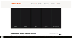 Desktop Screenshot of luftfahrt-archiv.de